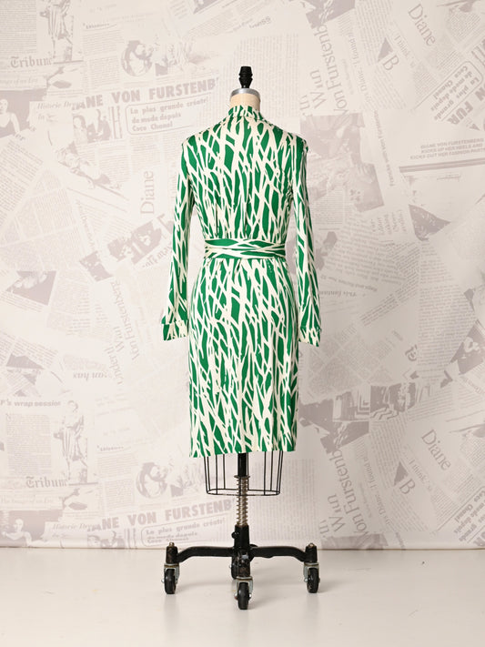 Historical Jeanne Green Twiggs Dress - DVF Vintage