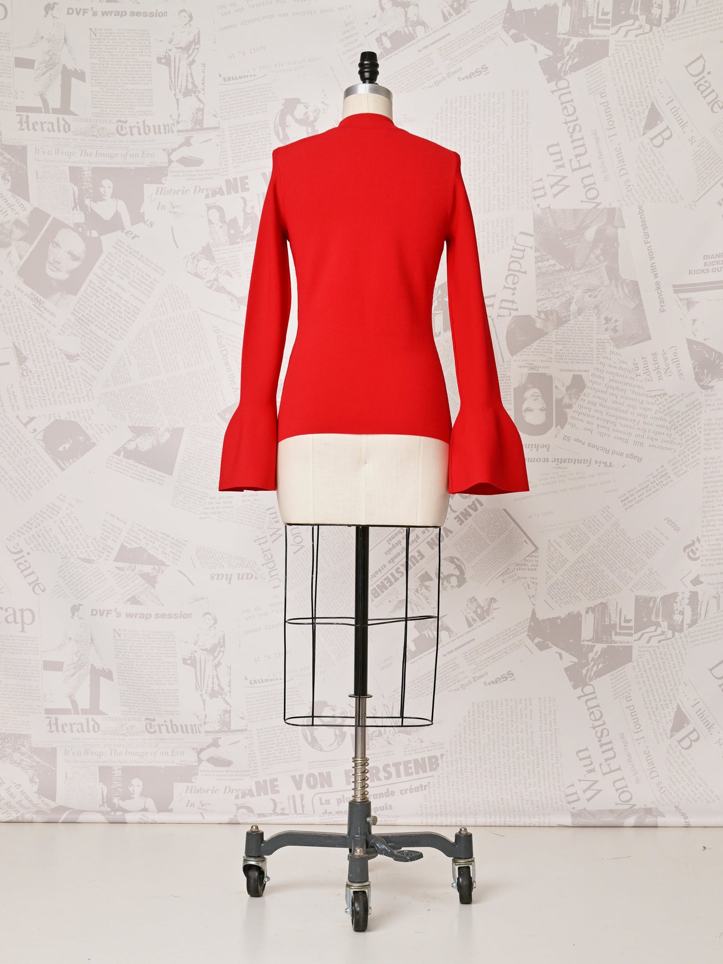Flutter Sleeve Pullover - DVF Vintage