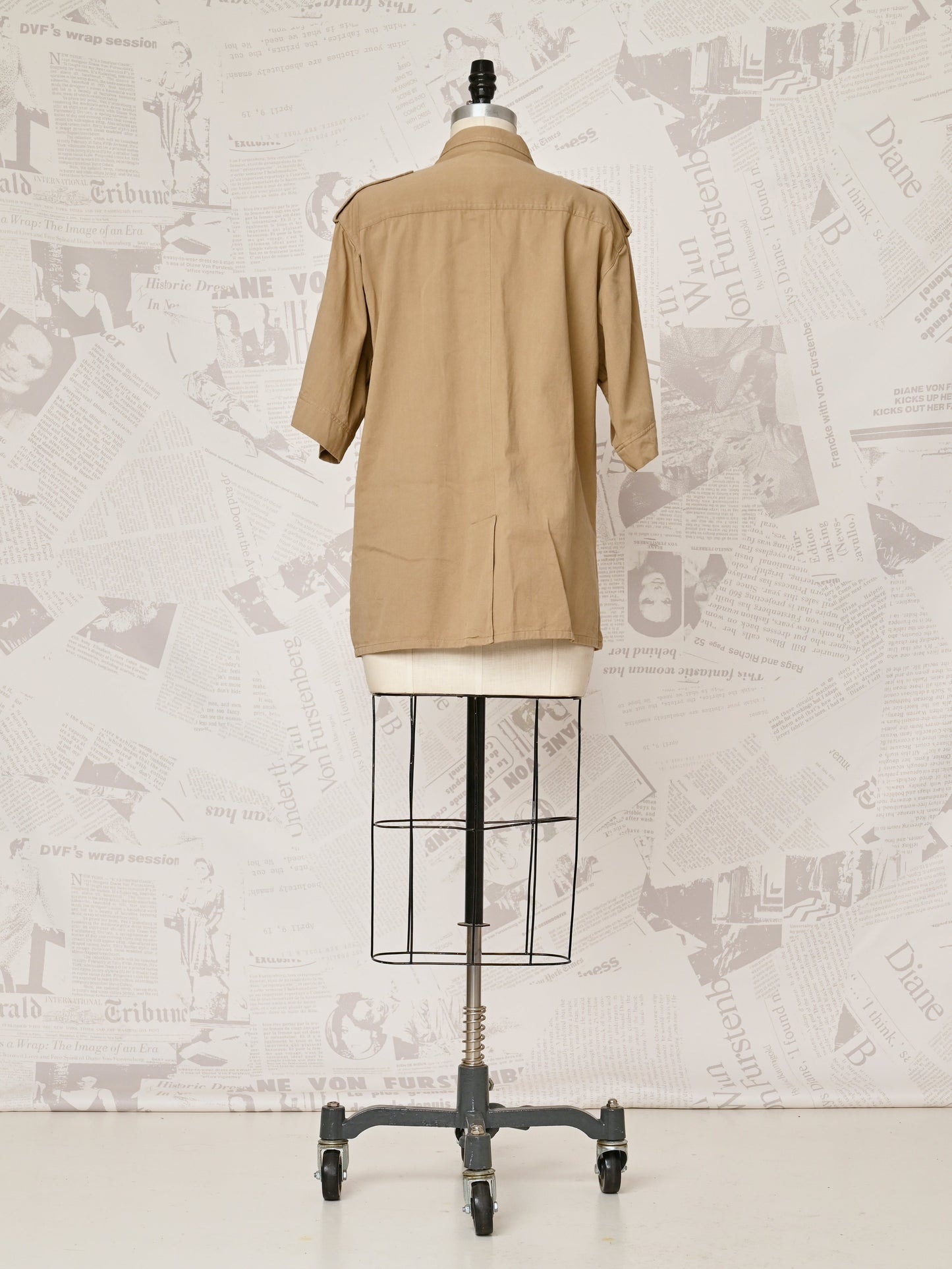 Short Sleeve Utility Jacket - DVF Vintage