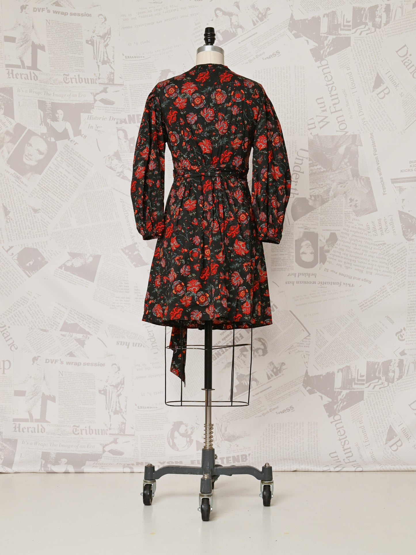 Poplin Wrap Dress - DVF Vintage