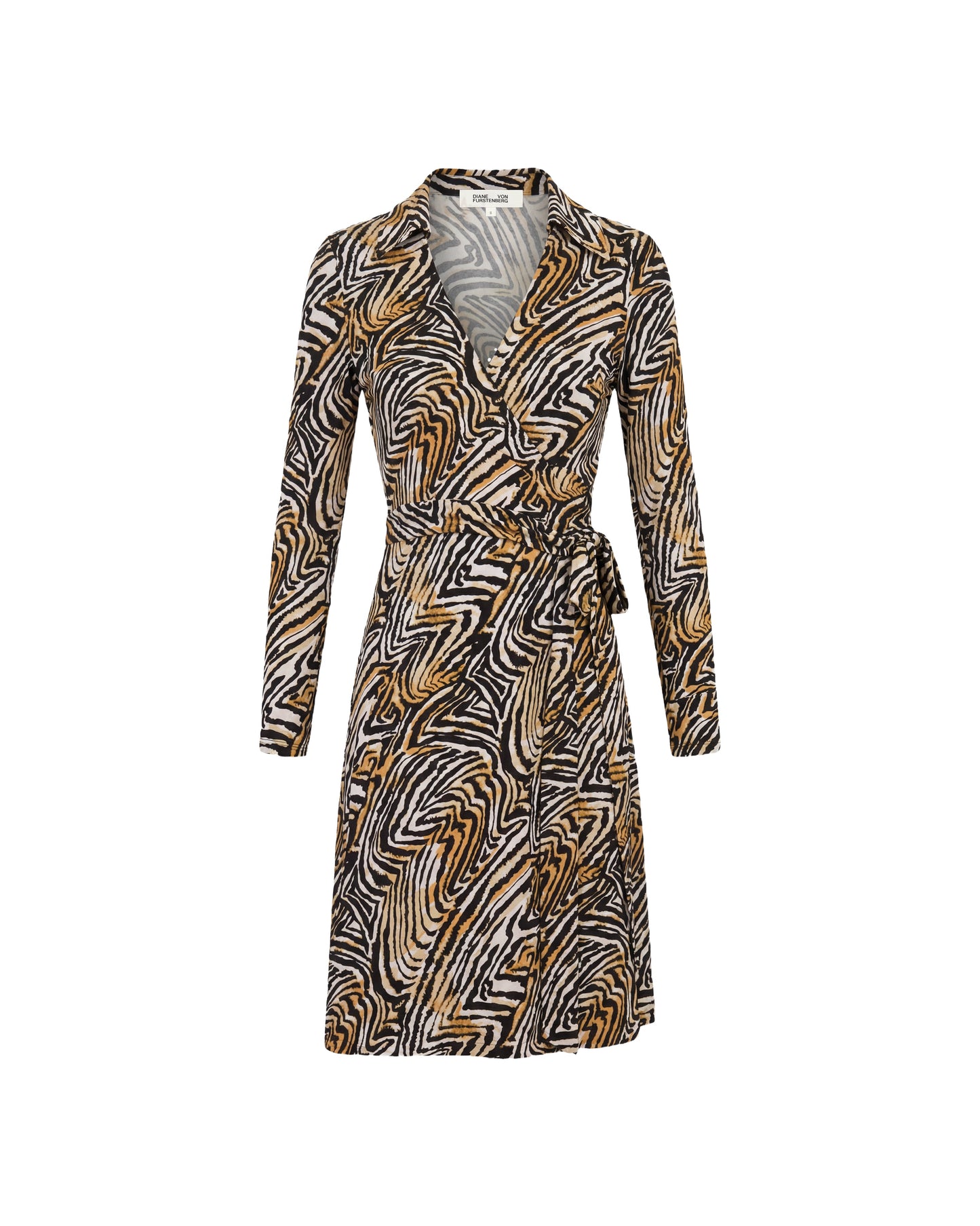 Jeanne Silk Jersey Wrap Dress