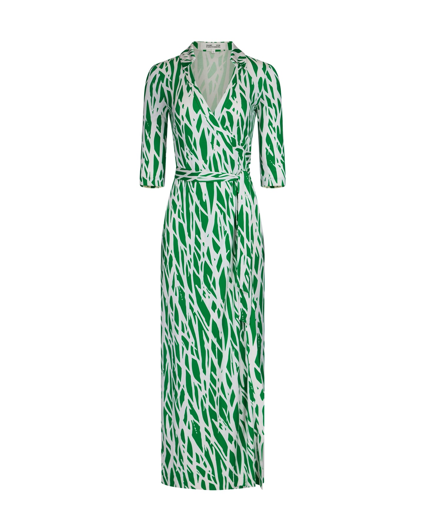 Abigail Silk Jersey Maxi Wrap Dress