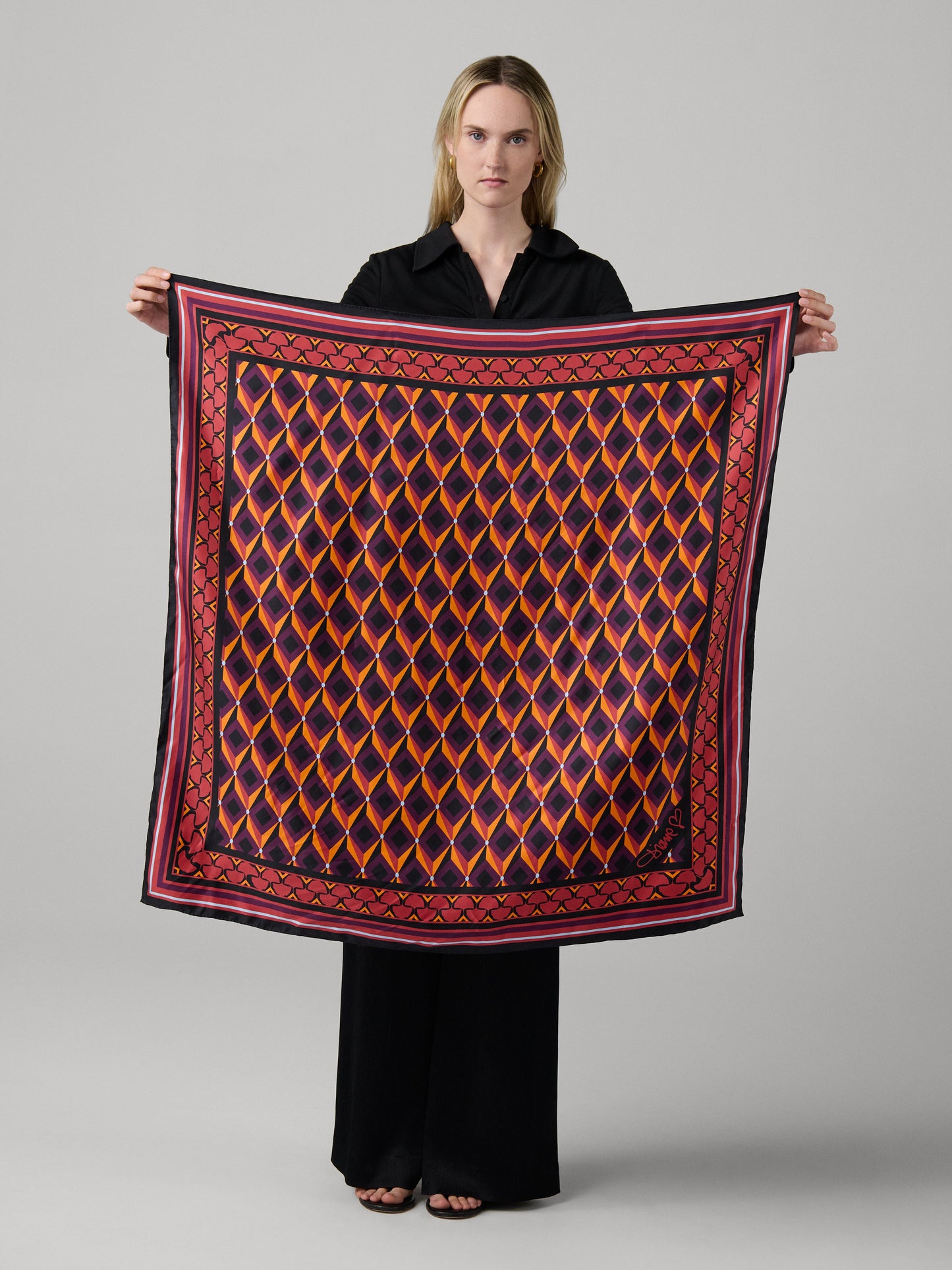 Flag Silk Scarf