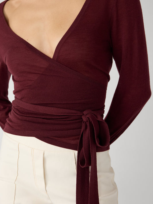 Ballerina Wrap Top