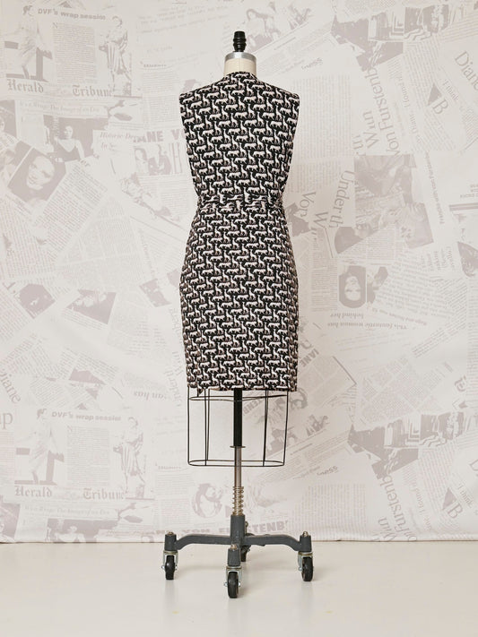 Animal Print Wrap - DVF Vintage