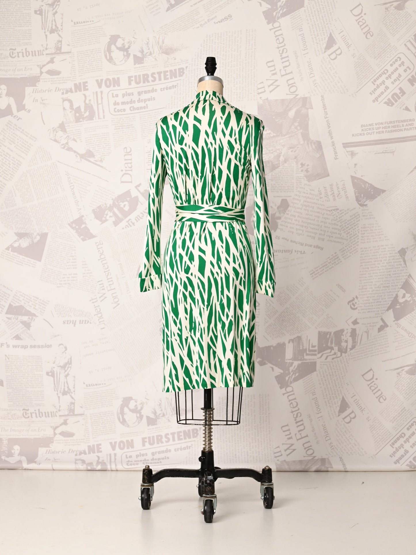 Historical Jeanne Green Twiggs Dress - DVF Vintage