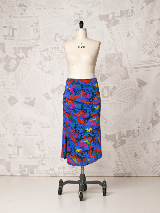 Dariella Reversible Mesh Skirt - DVF Vintage