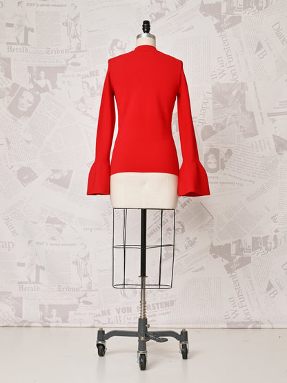 Flutter Sleeve Pullover - DVF Vintage