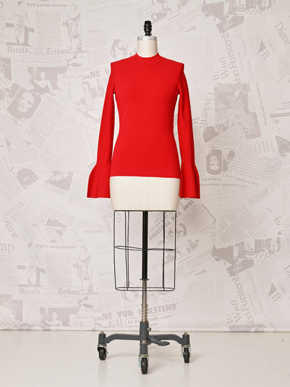 Flutter Sleeve Pullover - DVF Vintage