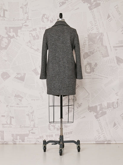 Finola Wool Coat - DVF Vintage