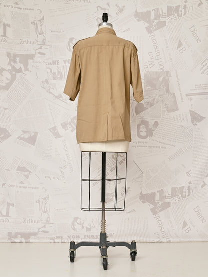 Short Sleeve Utility Jacket - DVF Vintage