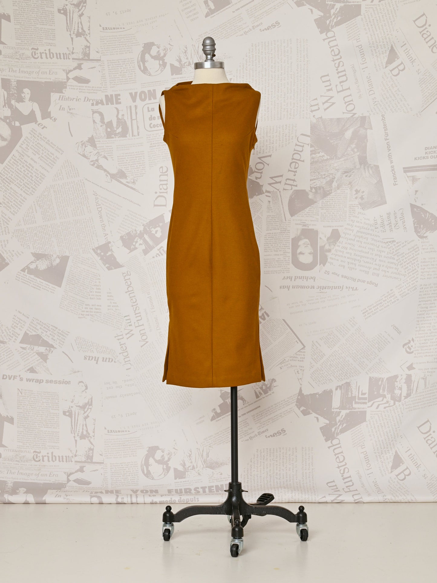 Margaret Wool Dress - DVF Vintage