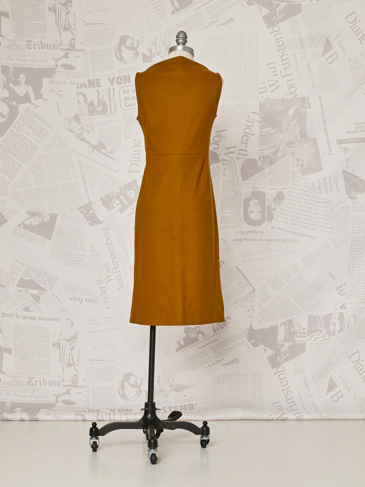 Margaret Wool Dress - DVF Vintage