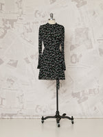 Woodley Chiffon Mini Dress - DVF Vintage