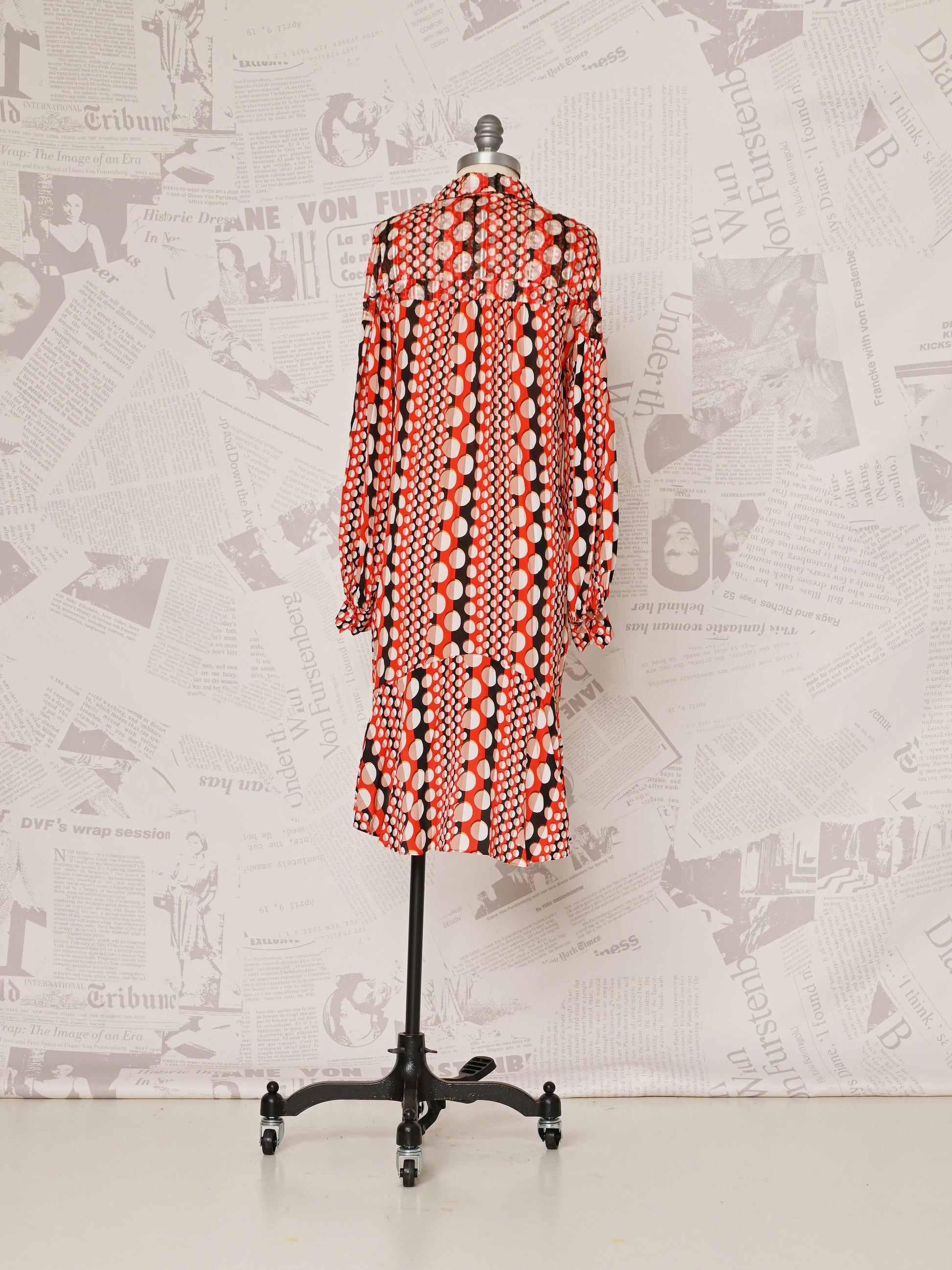 Tyra Shirt Dress- DVF Vintage