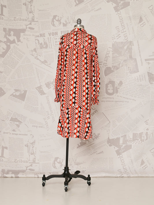Tyra Shirt Dress- DVF Vintage