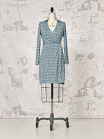 Blue Jeanne Dress - DVF Vintage