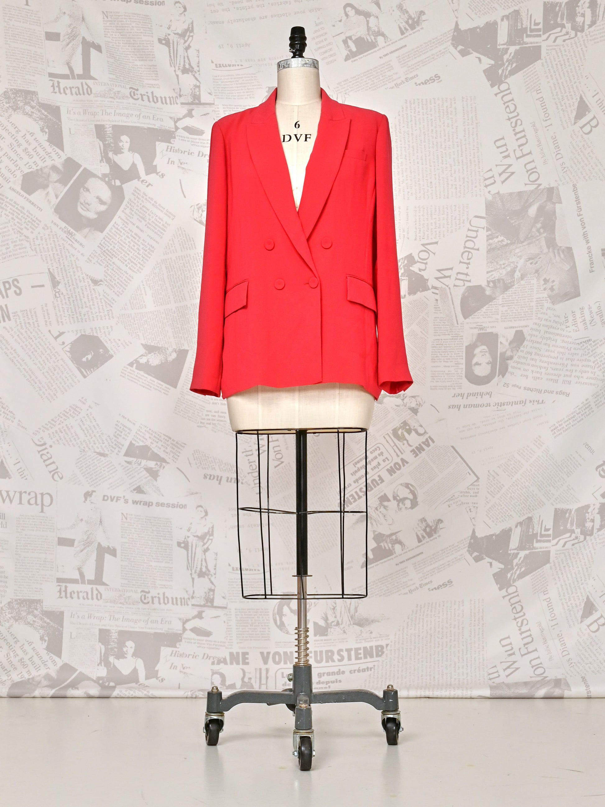 Coral Blazer - DVF Vintage
