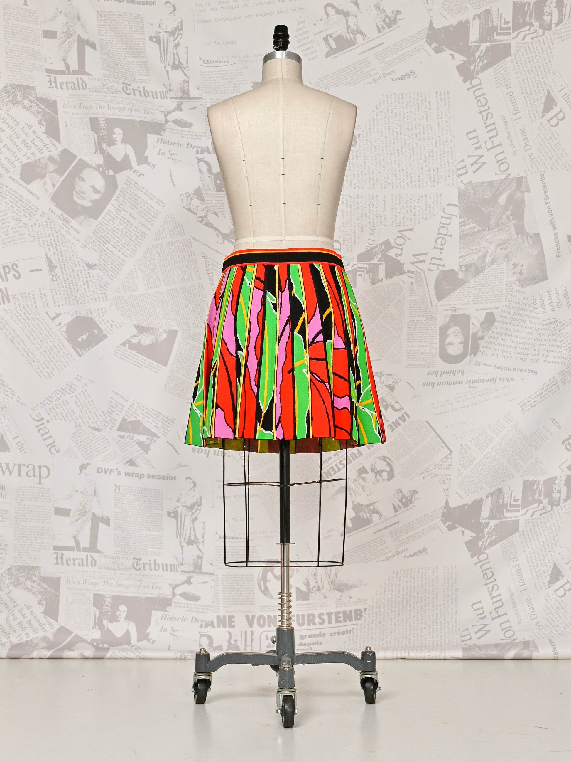 Knit Mini Skirt - DVF Vintage