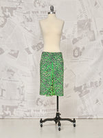 Green Midi Skirt - DVF Vintage