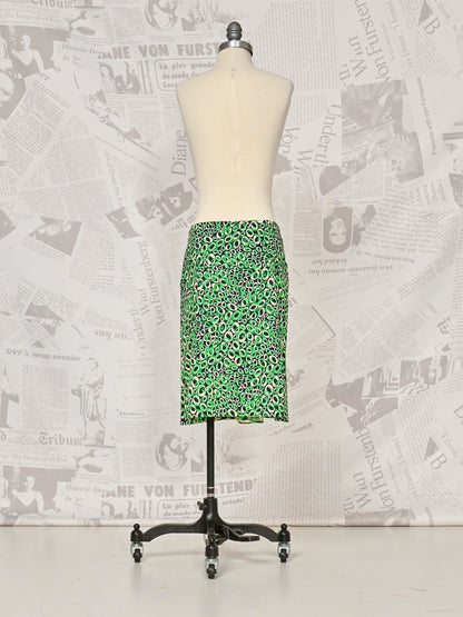 Green Midi Skirt - DVF Vintage