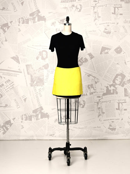 Raffia Mini Skirt - DVF Vintage