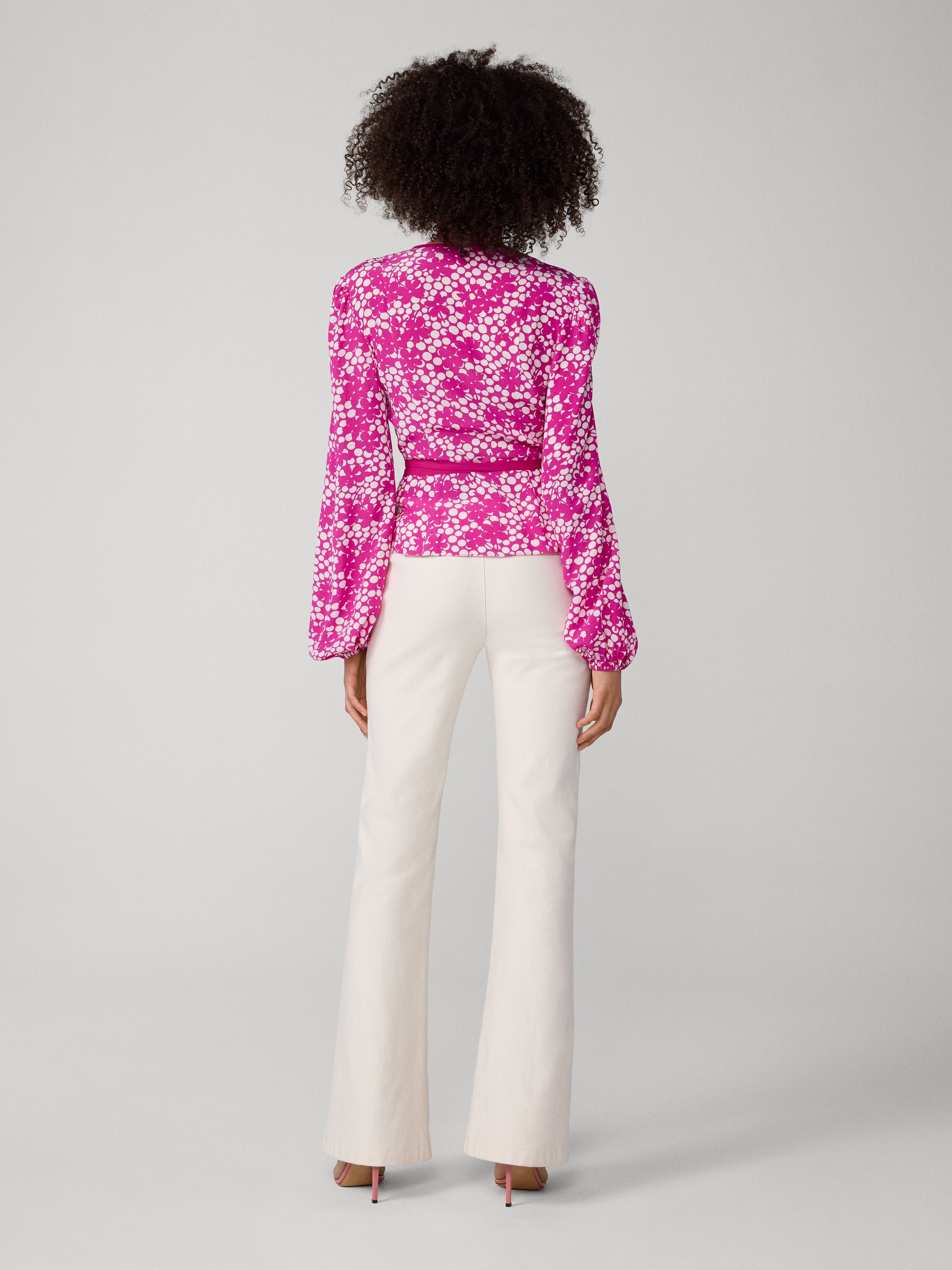 Flora Wrap Top