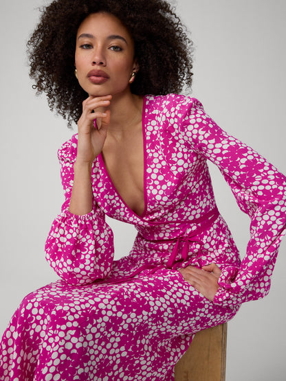 Flora Wrap Top