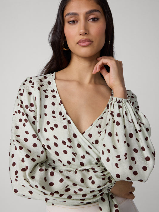 Phoebe Wrap Top
