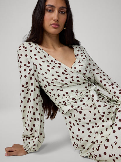 Phoebe Wrap Top