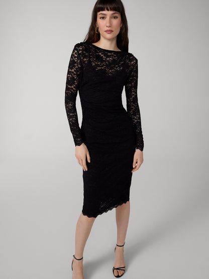 Darrius Lace Long Sleeve Dress