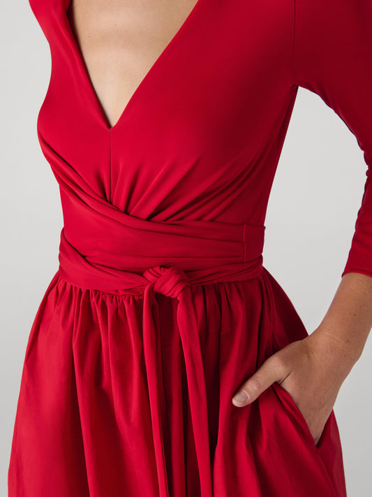 Ballerina Wrap Dress