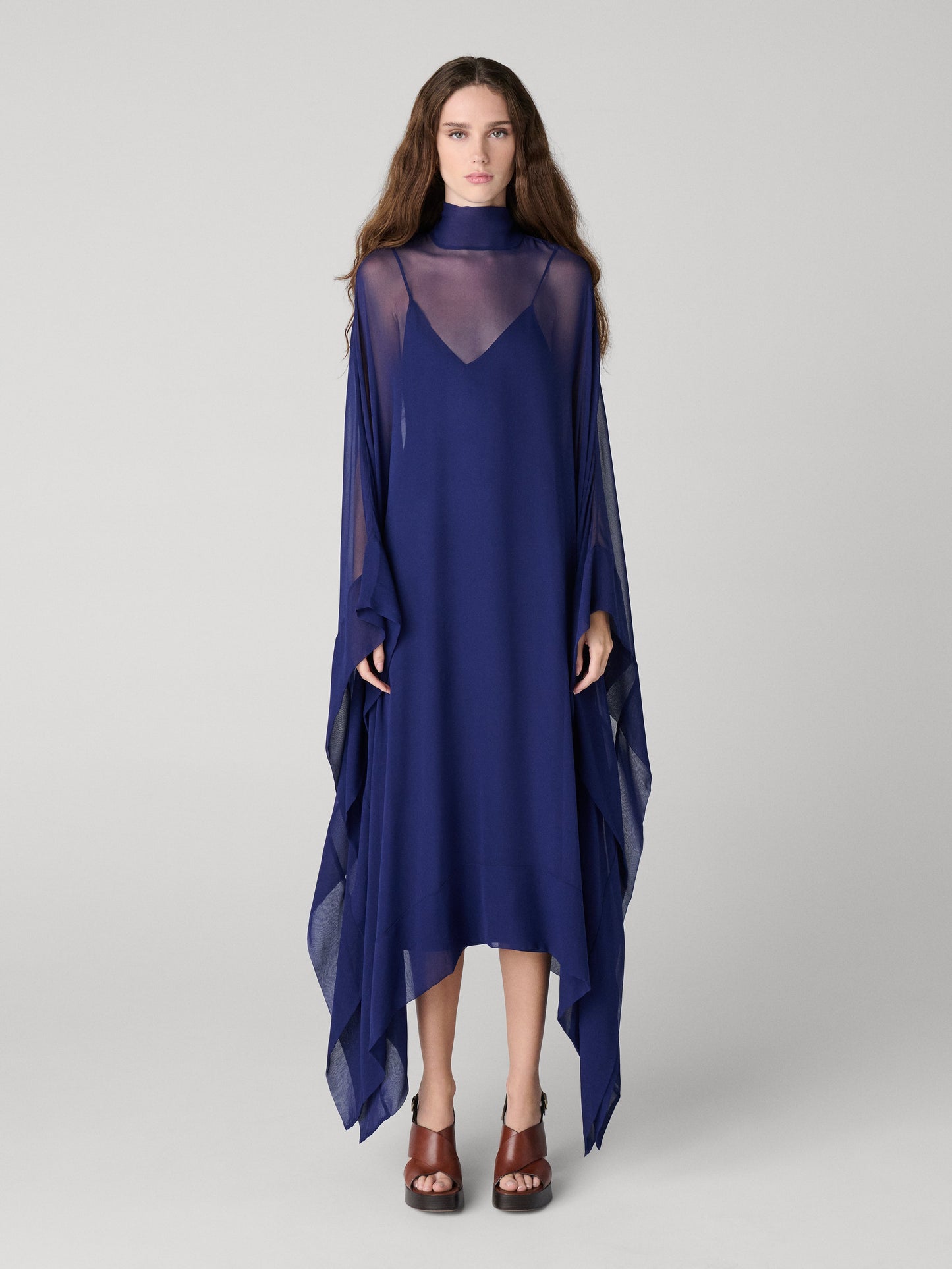 Fortuna Silk Chiffon Dress