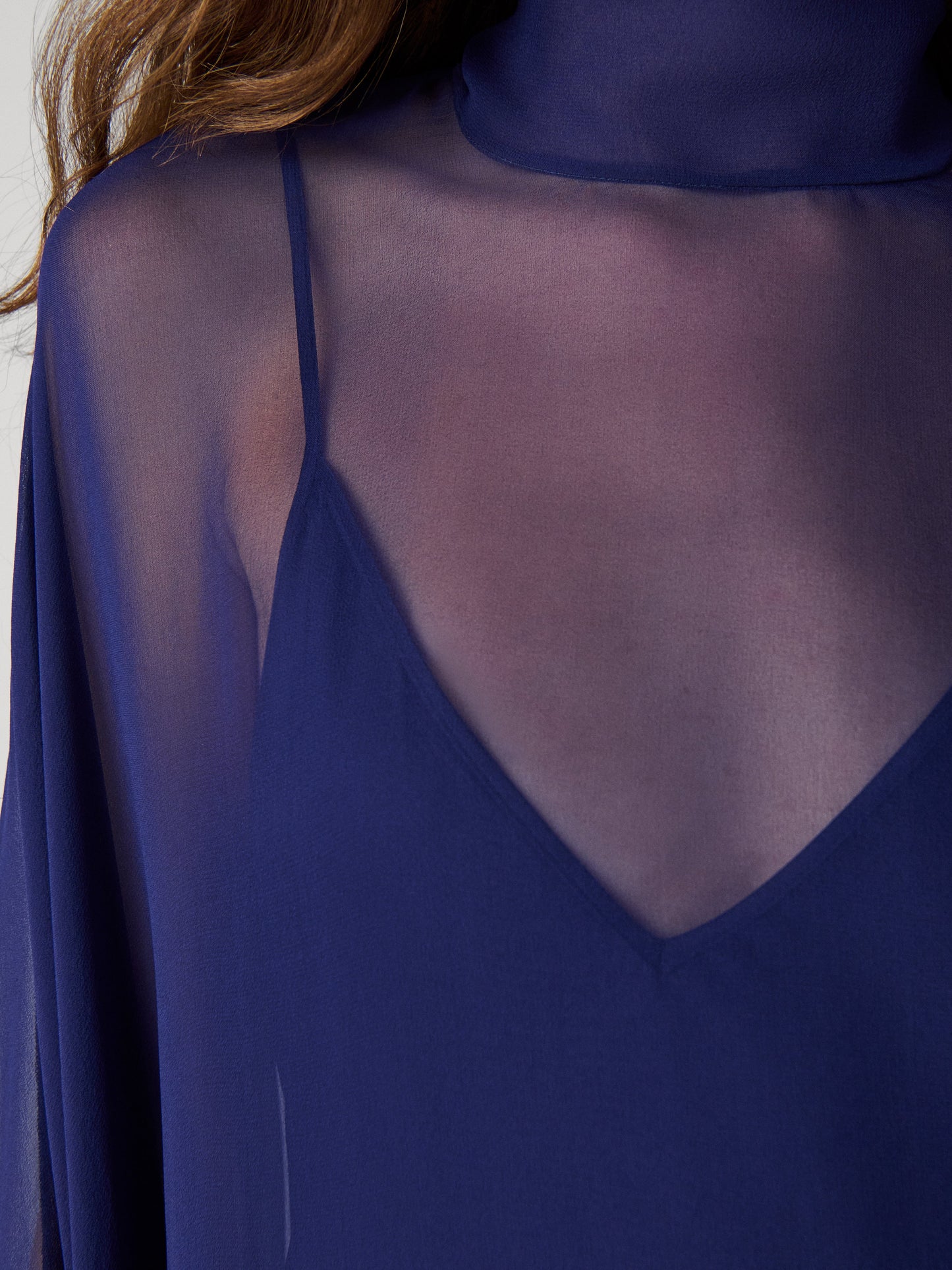 Fortuna Silk Chiffon Dress