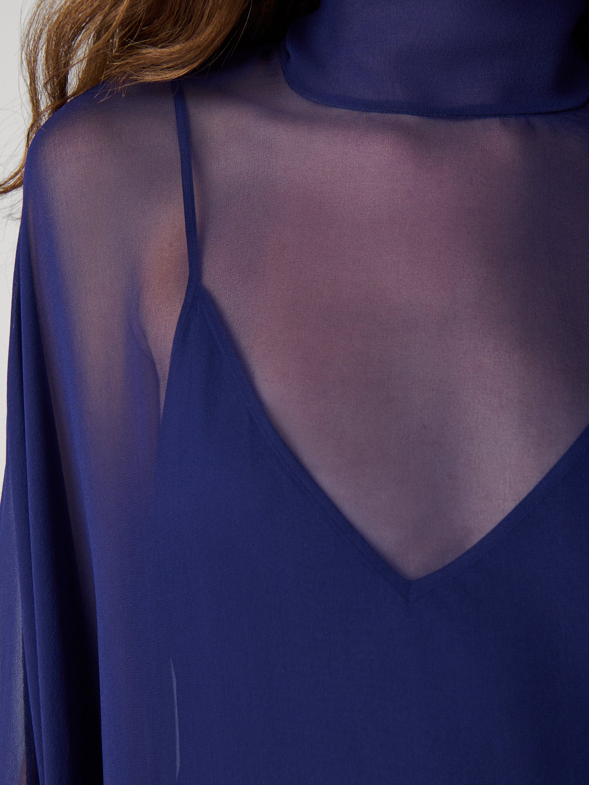 Fortuna Silk Chiffon Dress