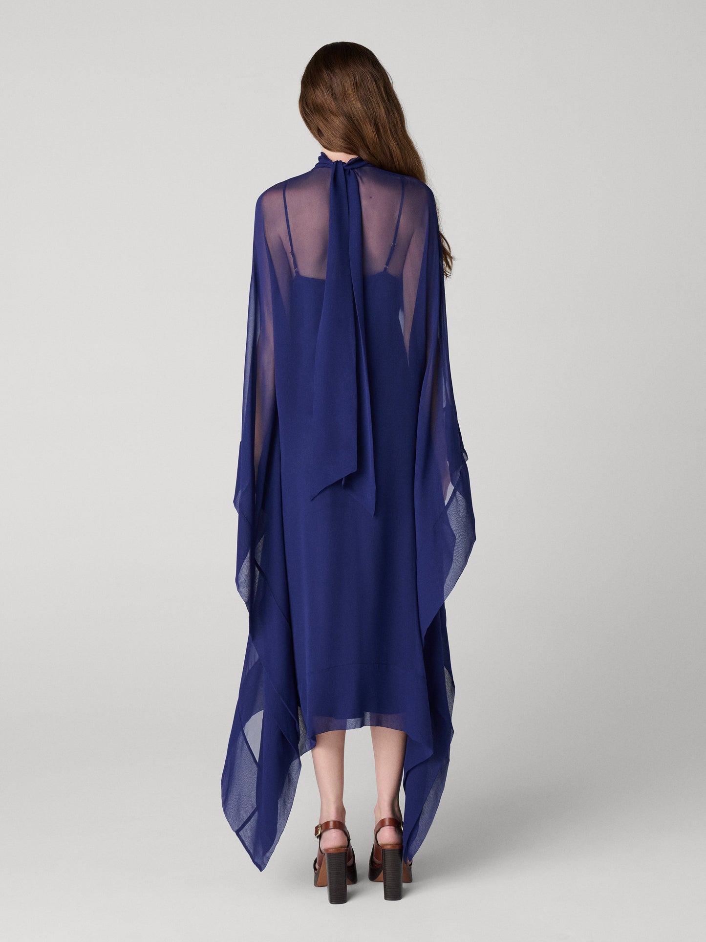 Fortuna Silk Chiffon Dress