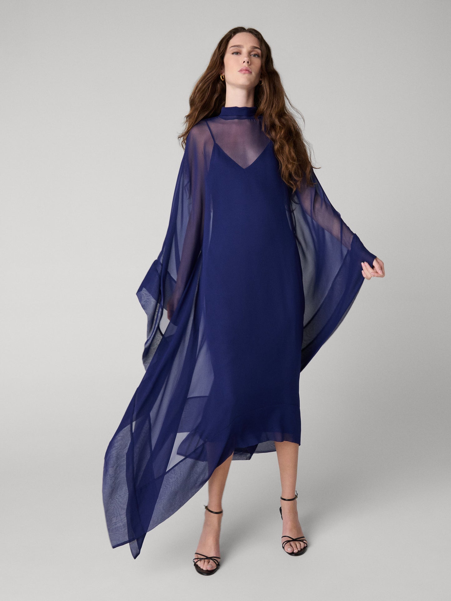 Fortuna Silk Chiffon Dress
