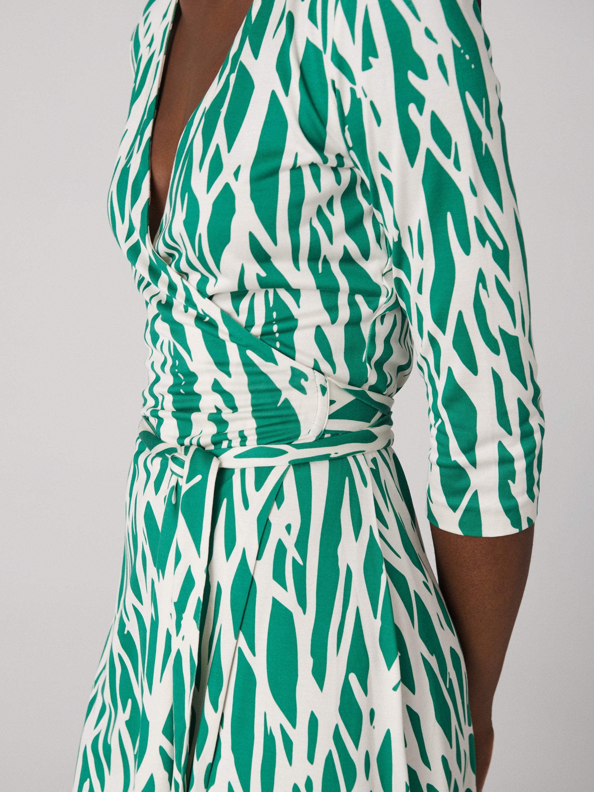 Julian Silk Jersey Wrap Dress
