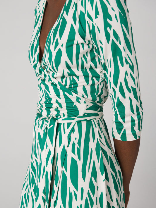 Julian Silk Jersey Wrap Dress