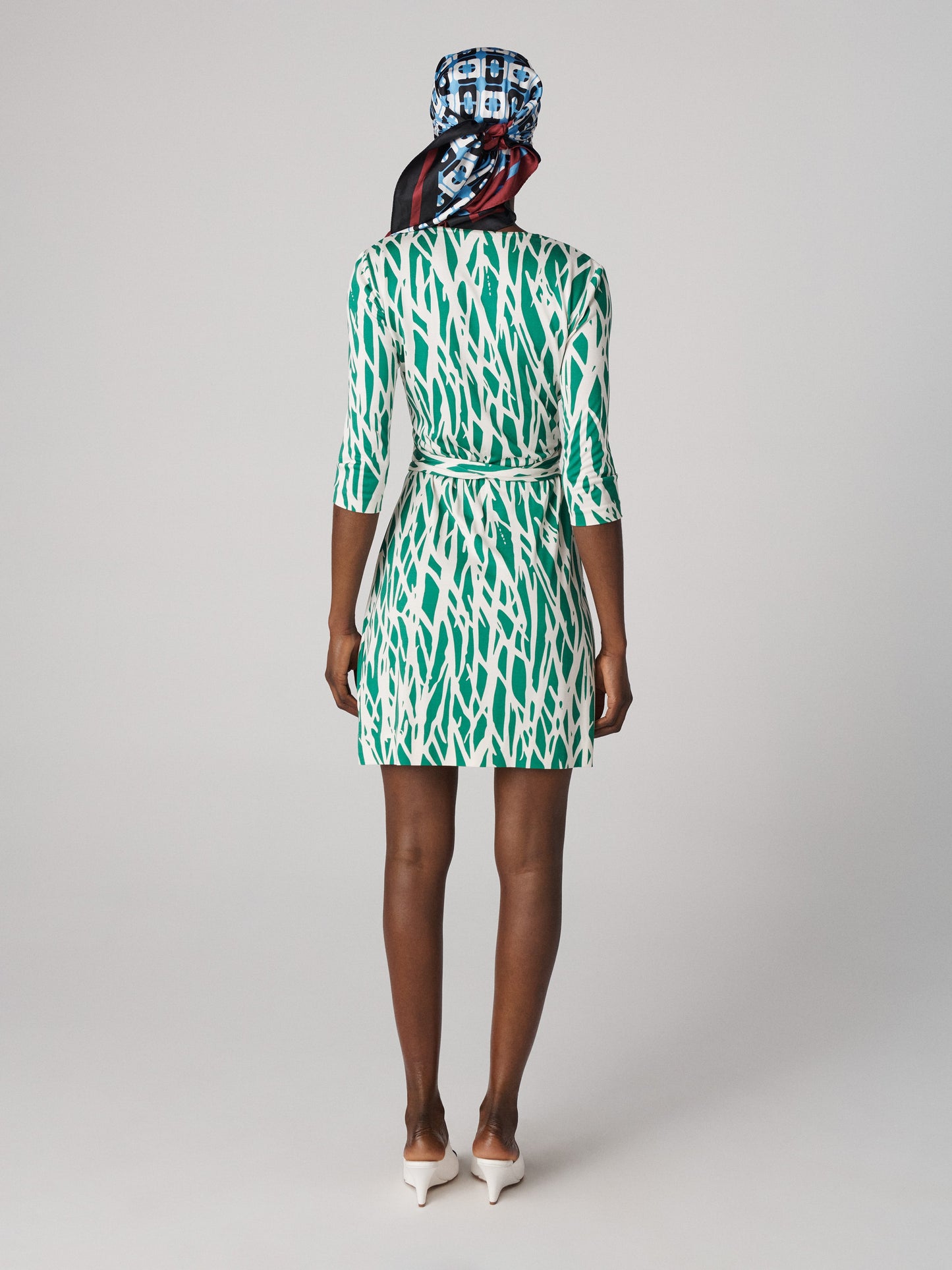 Julian Silk Jersey Wrap Dress