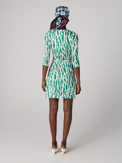 Julian Silk Jersey Wrap Dress