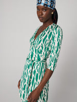 Julian Silk Jersey Wrap Dress
