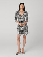 Julian Silk Jersey Wrap Dress
