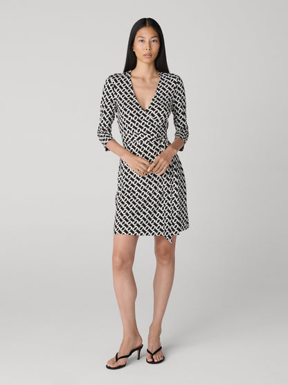 Julian Silk Jersey Wrap Dress