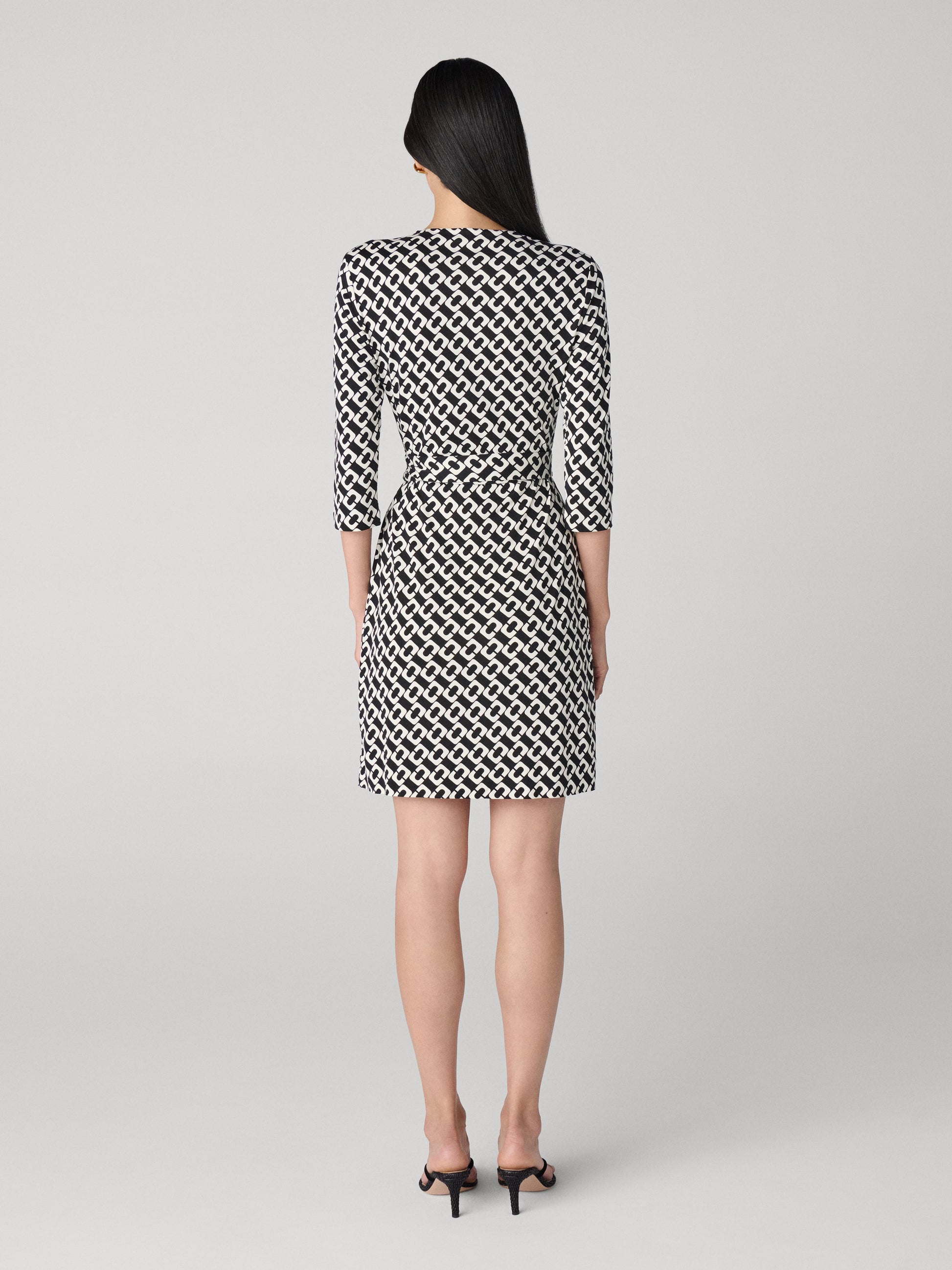 Julian Silk Jersey Wrap Dress