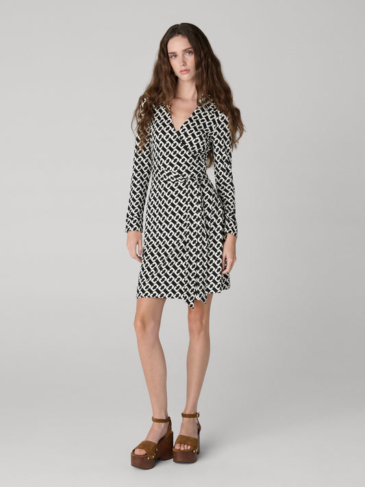 Jeanne Silk Jersey Wrap Dress
