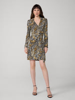 Jeanne Silk Jersey Wrap Dress