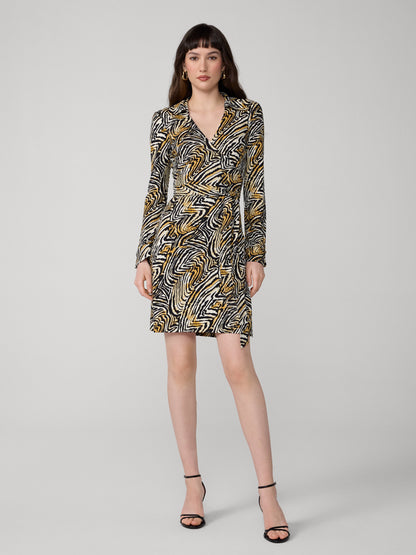 Jeanne Silk Jersey Wrap Dress
