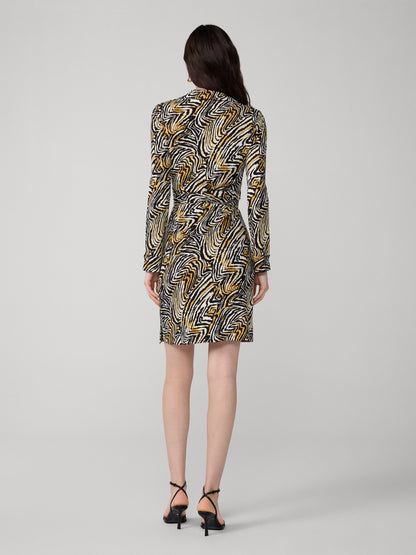Jeanne Silk Jersey Wrap Dress