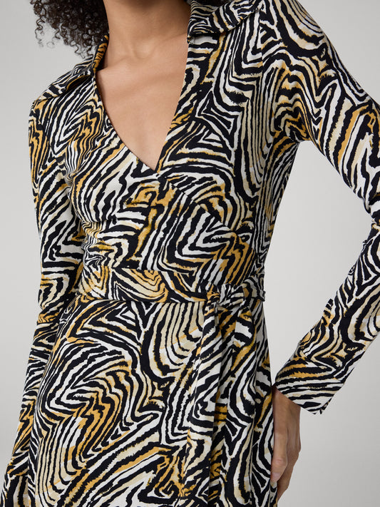 Abigail Midi Wrap Dress